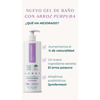 Green Cornerss Gel de Baño de Arroz Púrpura 400 ml - Gel de ducha | STG Farma