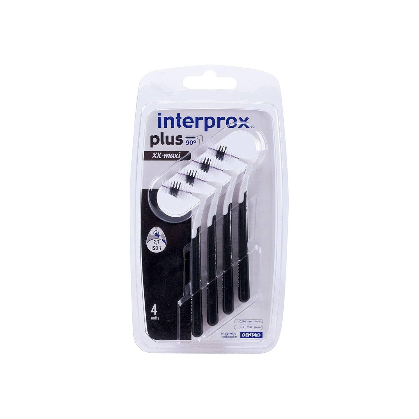 Interprox XX Maxi Plus Cepillo Espacio Interproximal 4 unidades - Cepillos interdentales | STG Farma