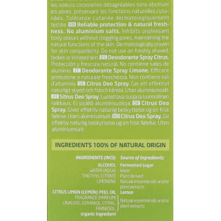 Weleda Desodorante Citrus 100 ml - Desodorantes | STG Farma