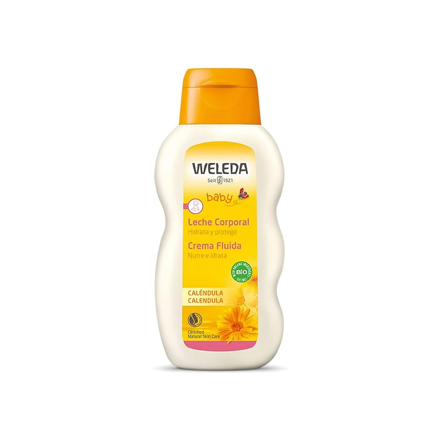 Weleda Caléndula Leche Corporal 200 ml - Hidratación corporal | STG Farma