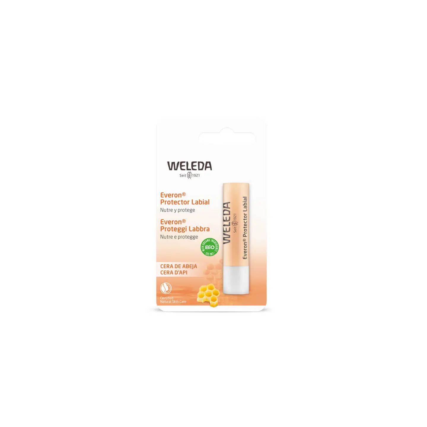 Weleda Everon Protector Labial 4g - Labios y nariz | STG Farma