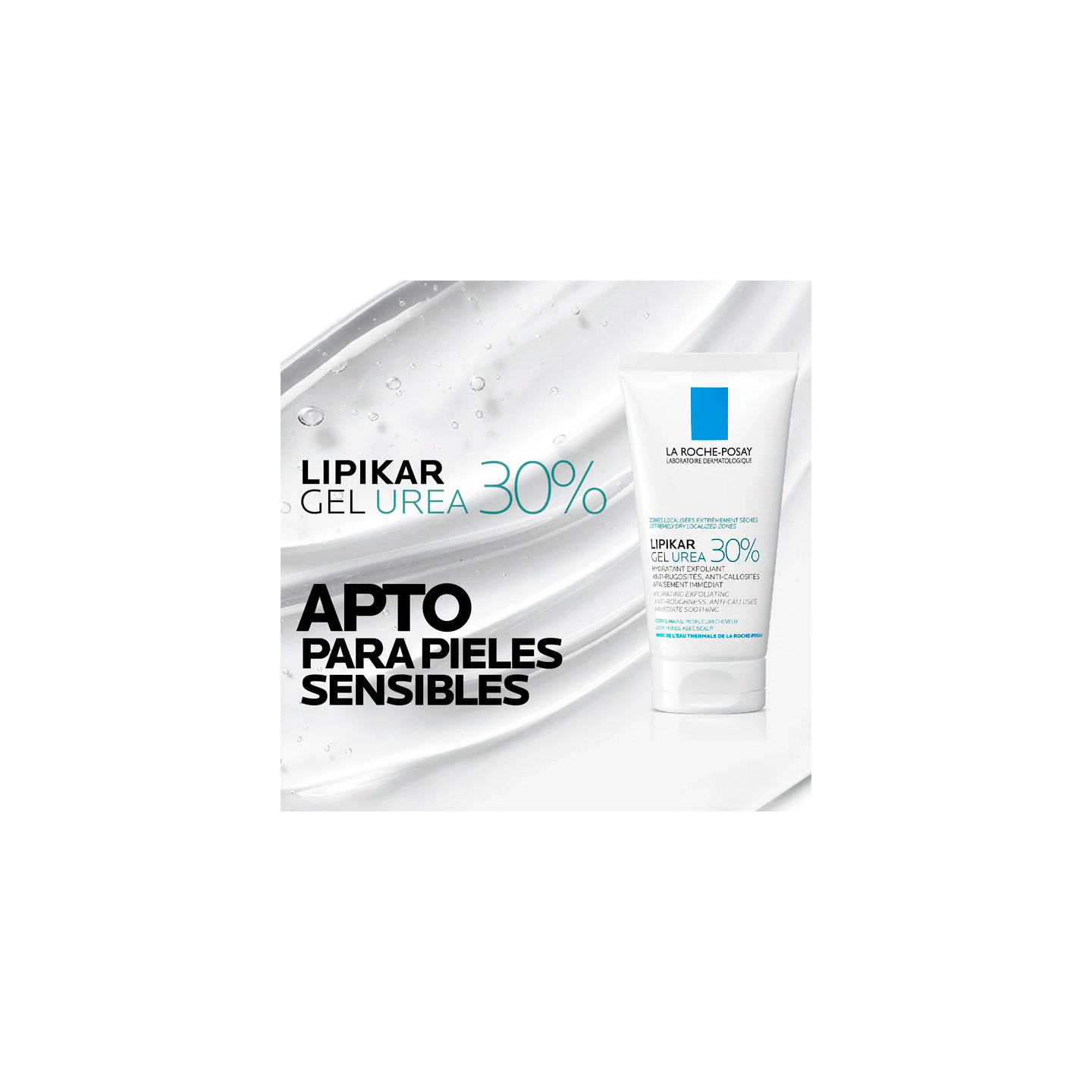 La Roche Posay Lipikar Gel Urea 30% 50 ml - Hidratación corporal | STG Farma