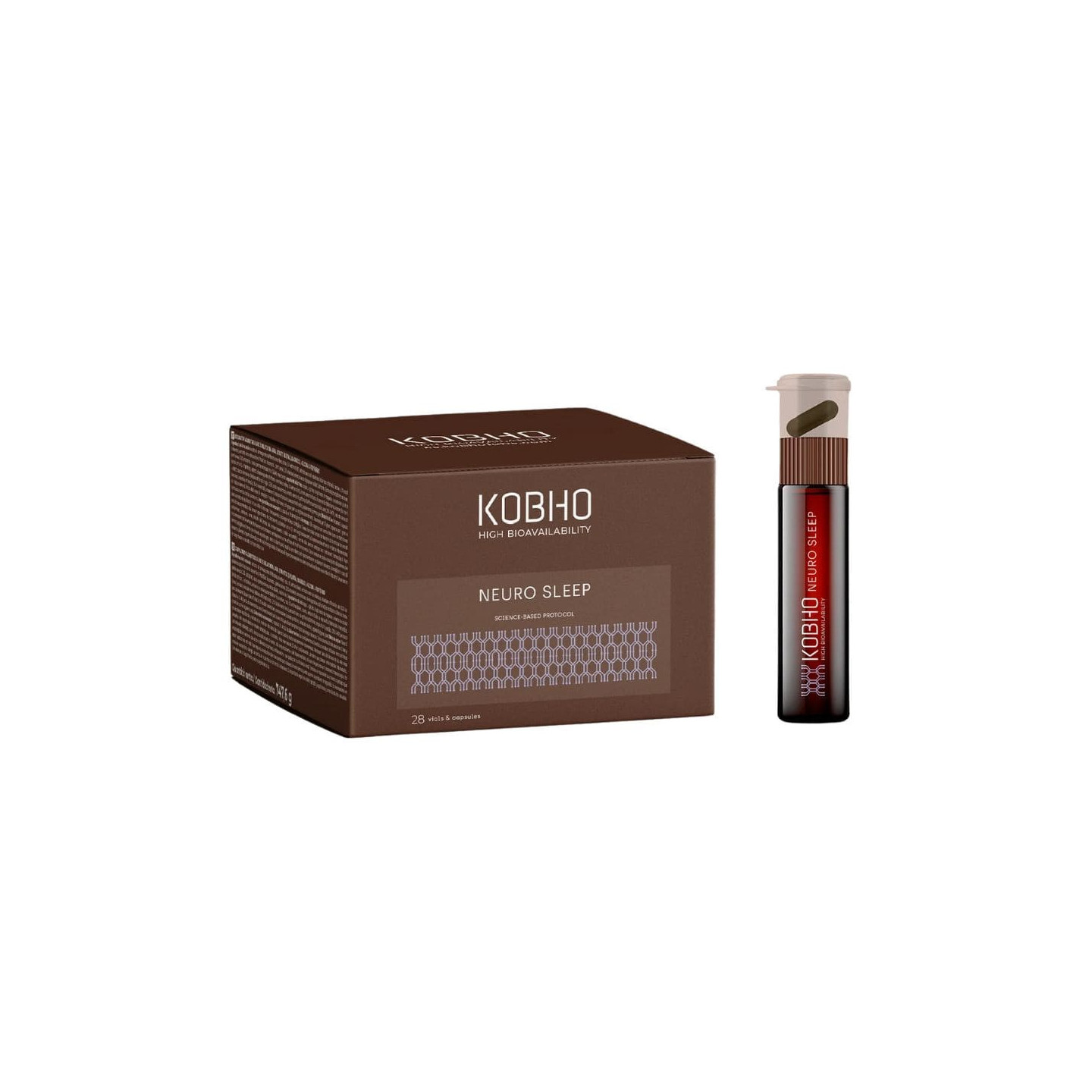 Kobho NeuroSleep 28 Cápsulas + 28 viales
