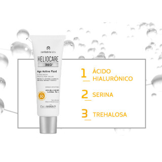 Heliocare 360 Age Active Fluid SPF50 50 ml - Protectores solares corporales | STG Farma