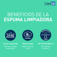 CeraVe Limpiador Espumoso Recarga 473 ml