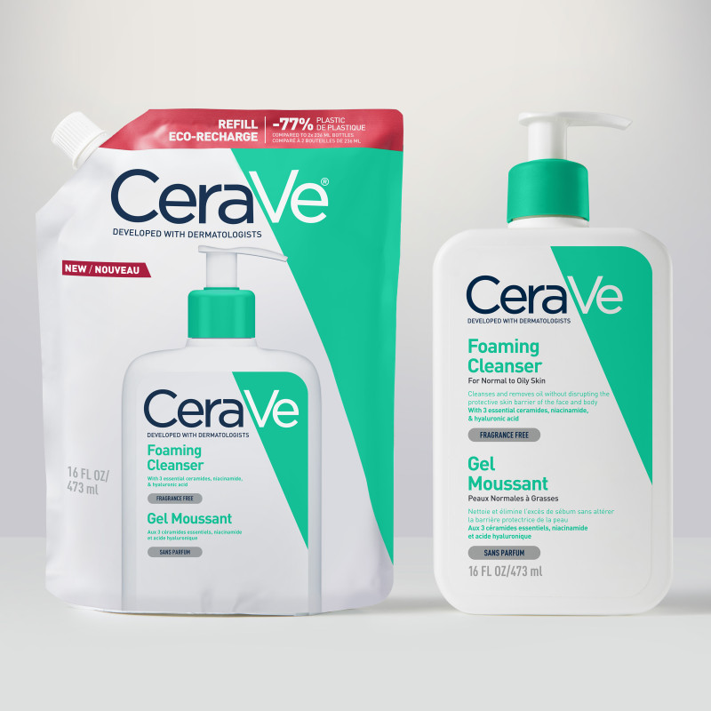 CeraVe Limpiador Espumoso Recarga 473 ml