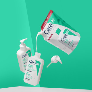 CeraVe Limpiador Espumoso Recarga 473 ml - Limpieza | STG Farma