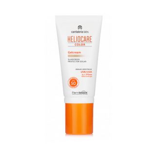 Heliocare Gel Crema Color Light SPF50+ 50 ml - Protector solar facial 50 SPF | STG Farma