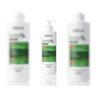 Vichy Dercos Champú Anticaspa DS 2en1 390 ml - Champú | STG Farma