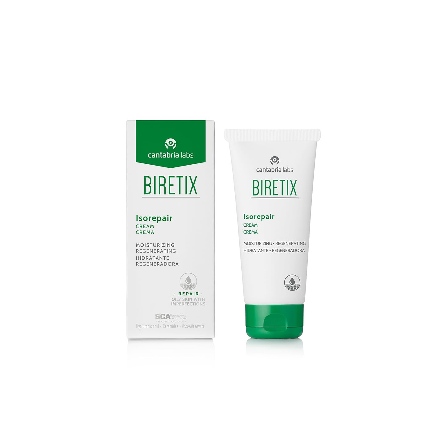 Biretix Isorepair Crema Hidratante Regeneradora 50 ml - Crema | STG Farma