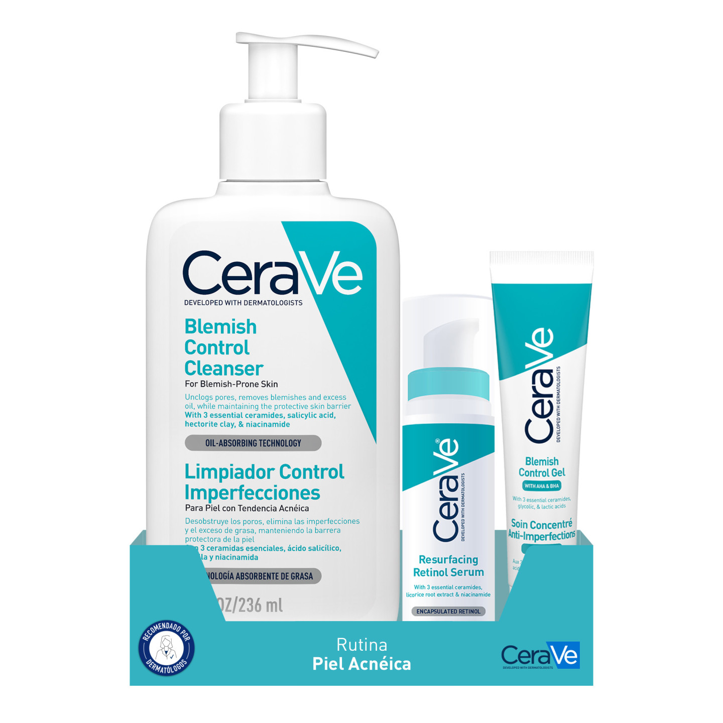 Cerave Pack Anti Imperfecciones con Retinol