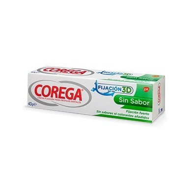 Corega crema fijadora sin sabor