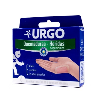 Urgo Quemaduras heridas superficiales