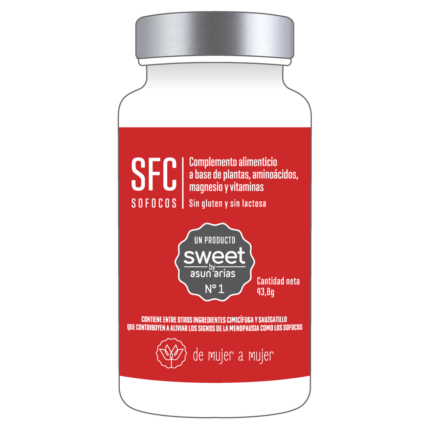Sweet By Asun Arias N1 SFC Sofocos 60 cápsulas