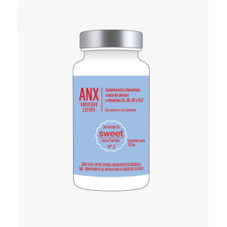 Sweet By Asun Arias N2 ANX Ansiedad y Estrés 60 cápsulas