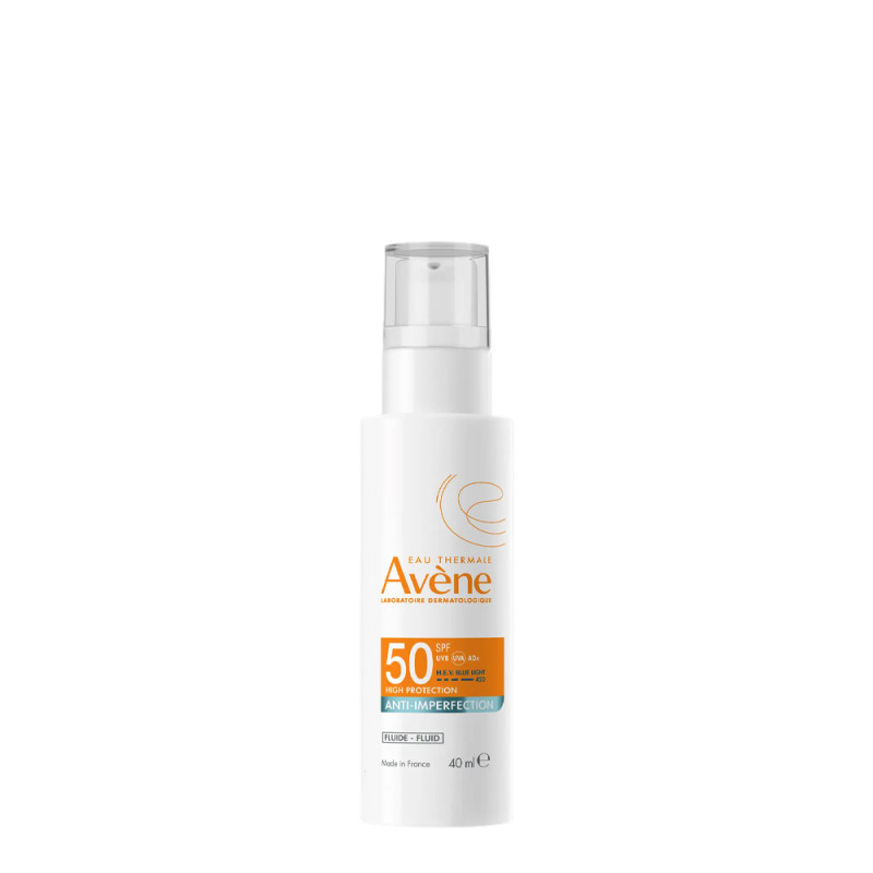 Avene Solar Fluido Anti Imperfecciones SPF50 40 ml