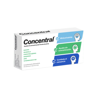Concentral 30 cápsulas - Concentración | STG Farma