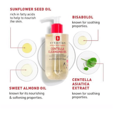 Erborian Centella Asiatica Cleansing Oil 180 ml