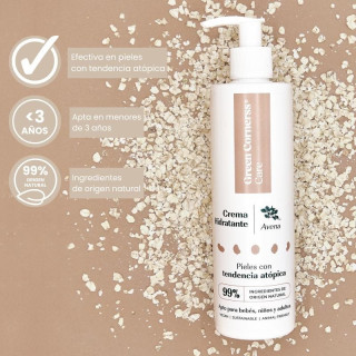 Green Cornerss Crema Hidratante de Avena 280 ml - Hidratación corporal | STG Farma