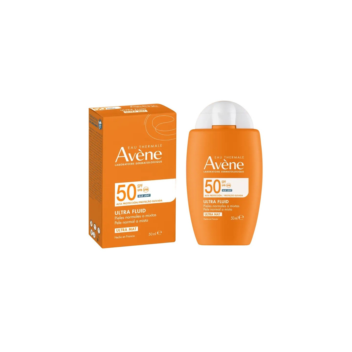 Avene Solar Ultra Fluid Invisible SPF50 50 ml - Solares | STG Farma