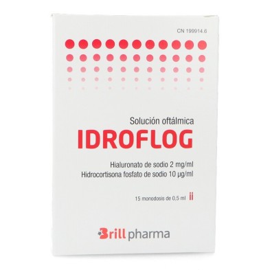 Idroflog solución oftálmica 15 monodosis BRILL PHARMA