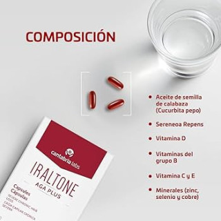 Iraltone AGA Plus 60 cápsulas - Pelo y uñas | STG Farma