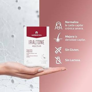 Iraltone AGA Plus 60 cápsulas - Pelo y uñas | STG Farma