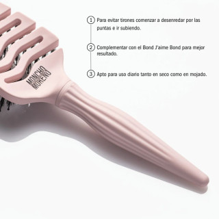 Moncho Moreno Cepillo Super Magic Brush Rosa - Mascarillas y acondicionadores | STG Farma