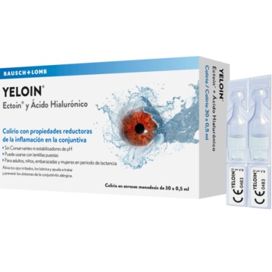 Yeloin colirio 30 monodosis Bausch and Lomb