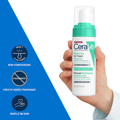 Cerave Balancing Air Foam Cleanser 148 ml