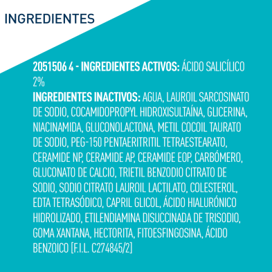 CeraVe Limpiador Blemish Control Imperfecciones 473 ml