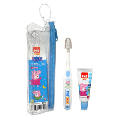 PHB Neceser Infantil Cepillo y Pasta Dentífrica 15 ml