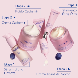 Caudalie Resveratrol Lift Fluido Cachemir 40 ml - Cremas faciales con colágeno | STG Farma