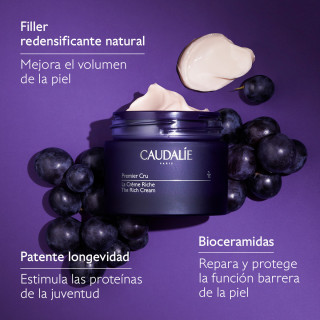 Caudalie Premier Cru Crema Riche Recarga 50 ml - Cremas para pieles maduras | STG Farma