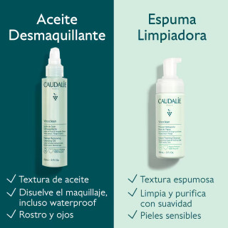Caudalie Vinoclean Espuma Limpiadora 150 ml - Espumas y geles limpiadores faciales | STG Farma