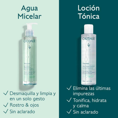 Caudalie Vinoclean Agua Micelar 100 ml
