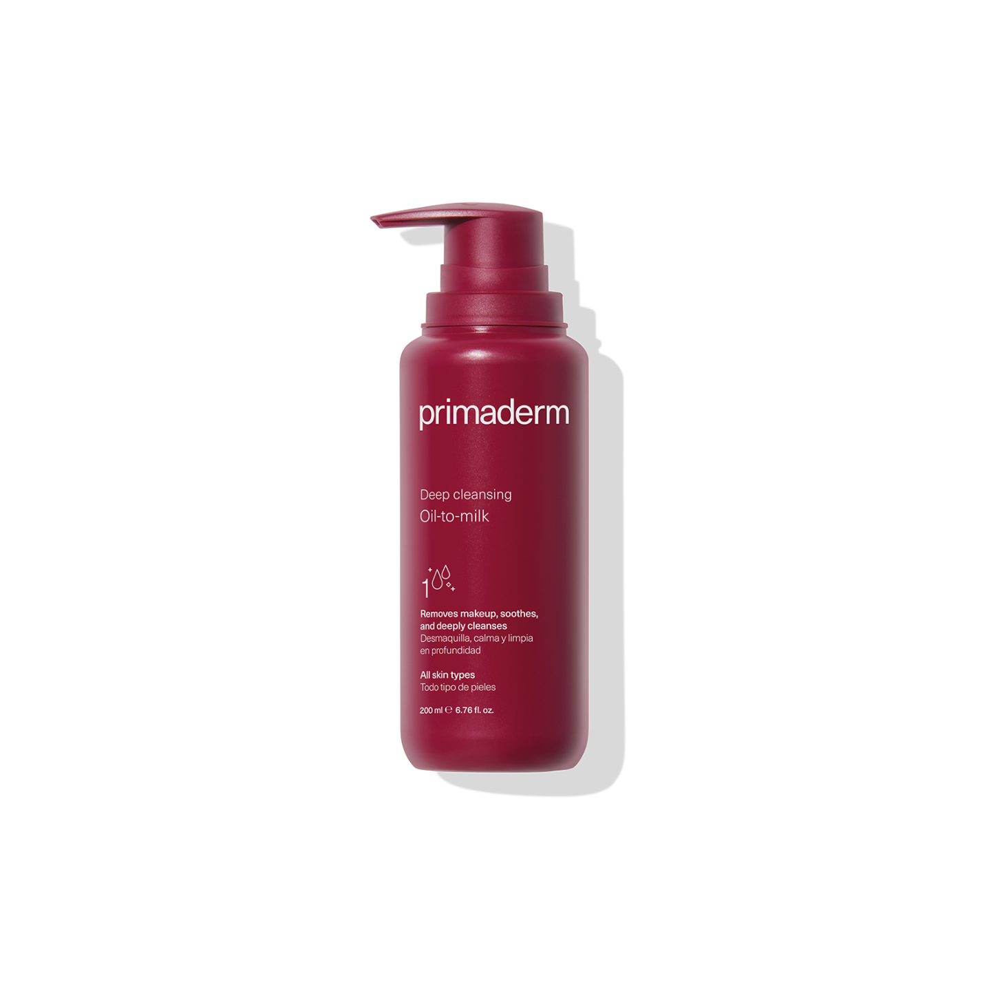 Primaderm Oil To Milk Aceite Desmaquillante 200 ml