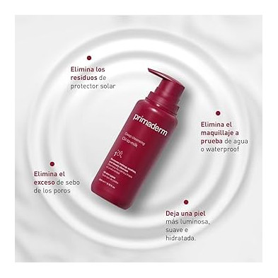 Primaderm Oil To Milk Aceite Desmaquillante 200 ml - PREVENTA