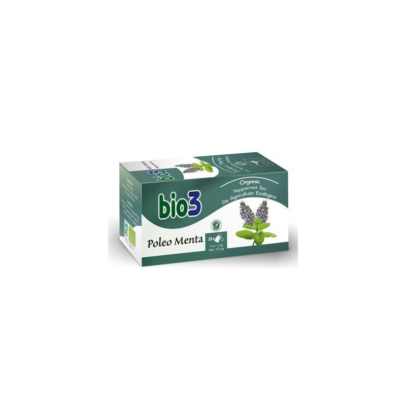 Bio3 Poleo Menta 25 filtros