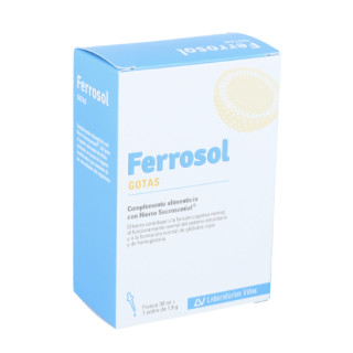 Ferrosol Gotas 30 ml - Hierro | STG Farma