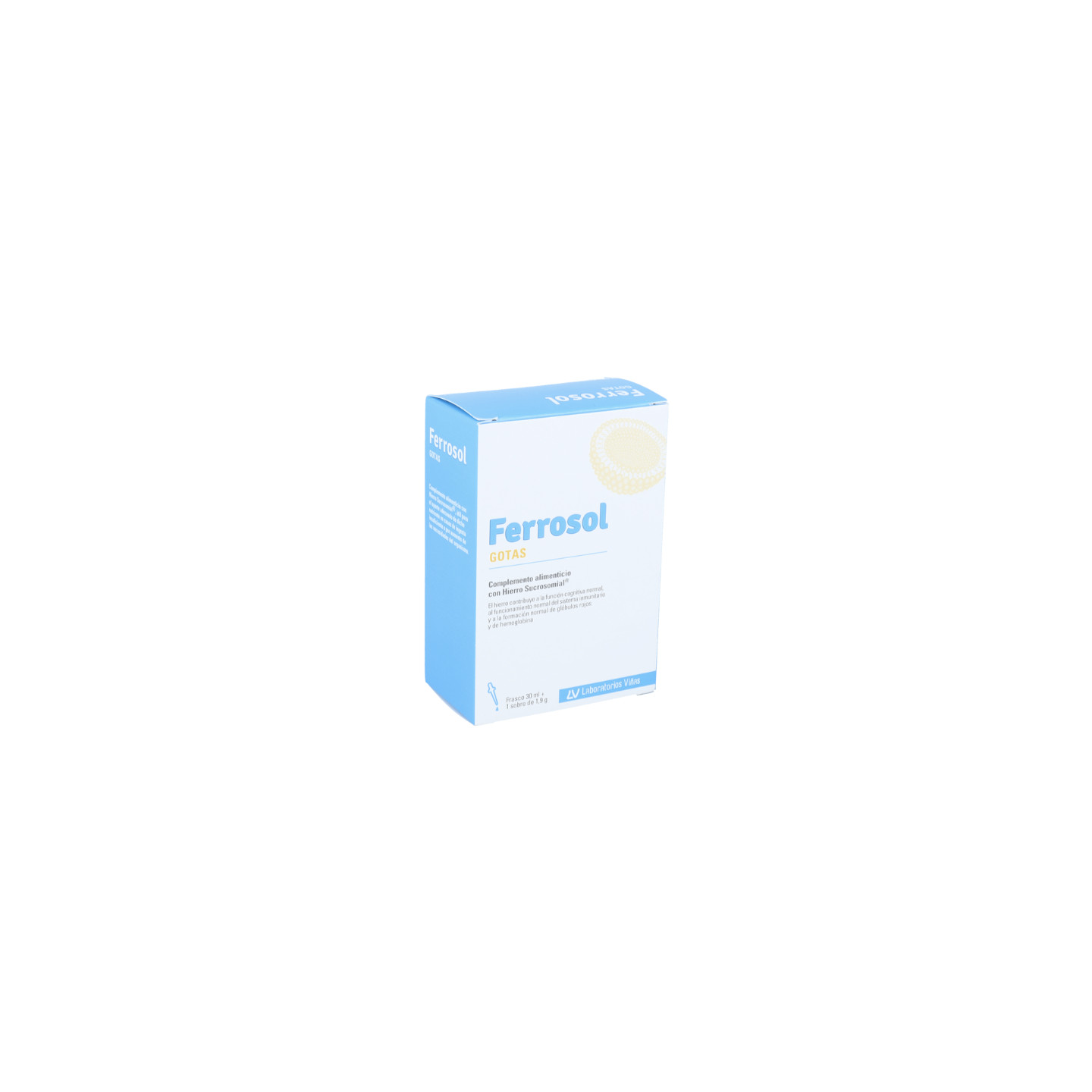 Ferrosol Gotas 30 ml - Hierro | STG Farma