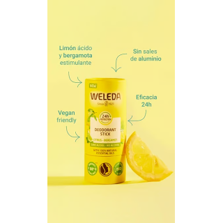 Weleda Desodorante Stick Citrus 50g - Desodorantes | STG Farma