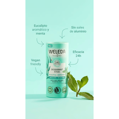 Weleda Desodorante Stick Eucalipto Menta 50g