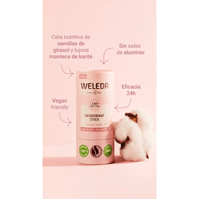 Weleda Desodorante Stick Piel Sensible 50g