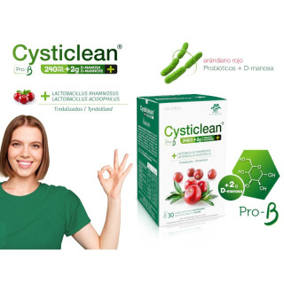 Cysticlean ProB D Manosa 30 sobres - Arándano Rojo | STG Farma