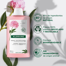 Klorane Champú Peonía 400 ml
