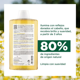 Klorane Champú Camomila 400 ml - Champú | STG Farma