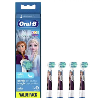 Oral B Recambio Cepillo Eléctrico Infantil Frozen 4 unidades