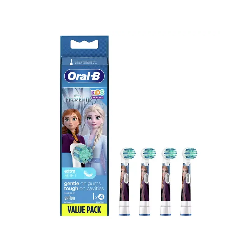 Oral B Recambio Cepillo Eléctrico Infantil Frozen 4 unidades