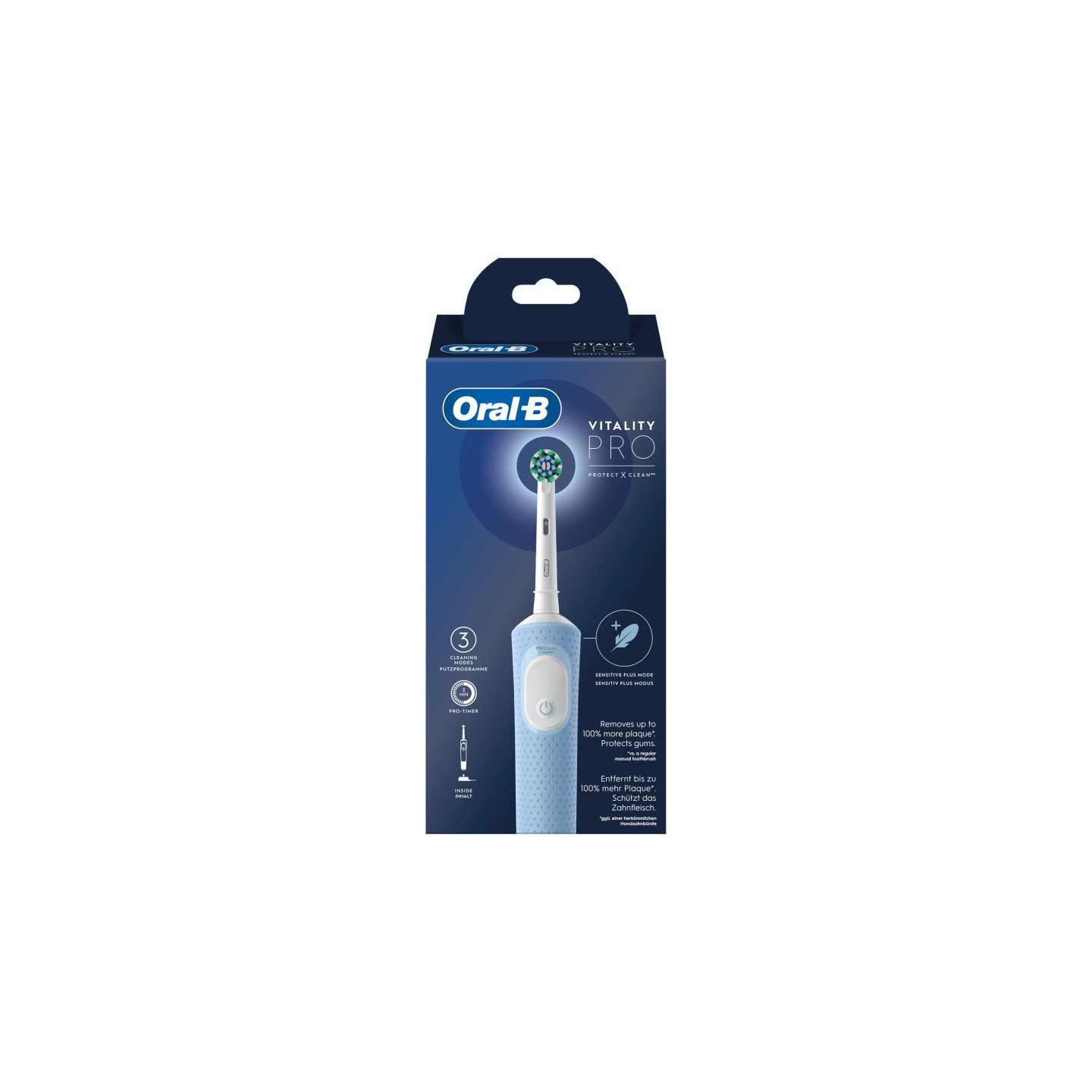 Oral B Cepillo Eléctrico Pro Vitality Azul - Cepillos dentales eléctricos | STG Farma